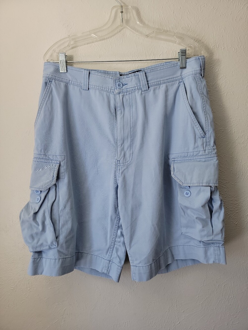Ralph Lauren Light Blue Cargo Shorts 90's